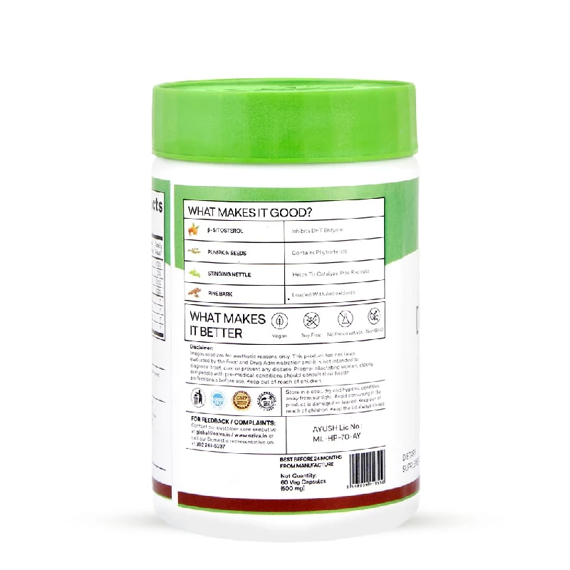 Oziva Plant Based DHT Blocker for Hair Fall Control, 240 g-5.webp